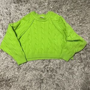 Haley and co cropped sweater
